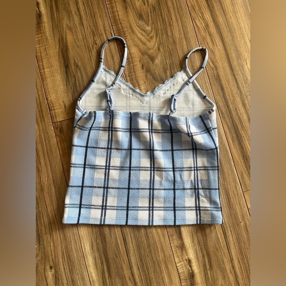 No Bo plaid tank top size M (7-9) - Picture 2 of 3